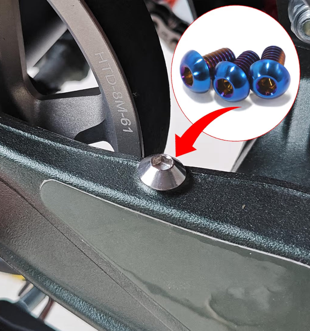 Surron ultra bee pulley pinion protection